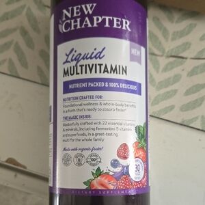 New Chapter Liquid Multivitamin - Purple Label